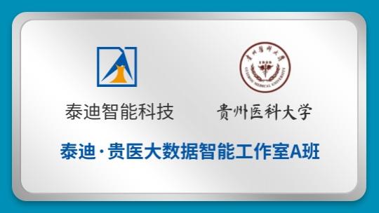 泰迪 · 贵医大数据智能工作室A班