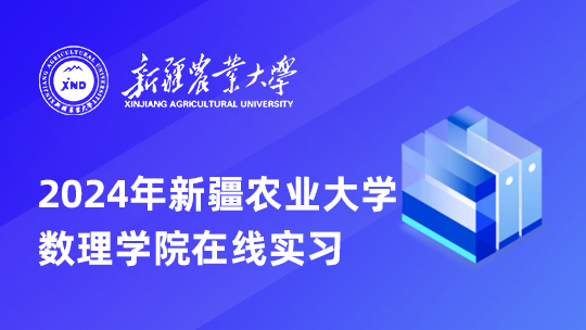 2024年新疆农业大学数理学院在线实习