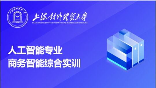上海对外经贸大学人工智能专业商务智能综合实训