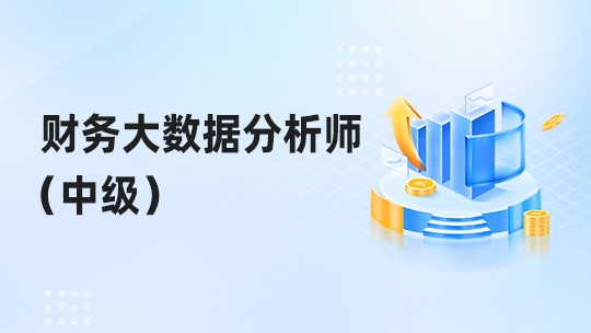 财务大数据分析师（中级）（通用）